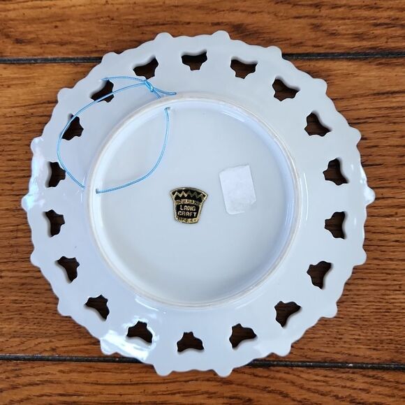 Canobie Lake Park souvenir lattice edge plate - Picture 5 of 8